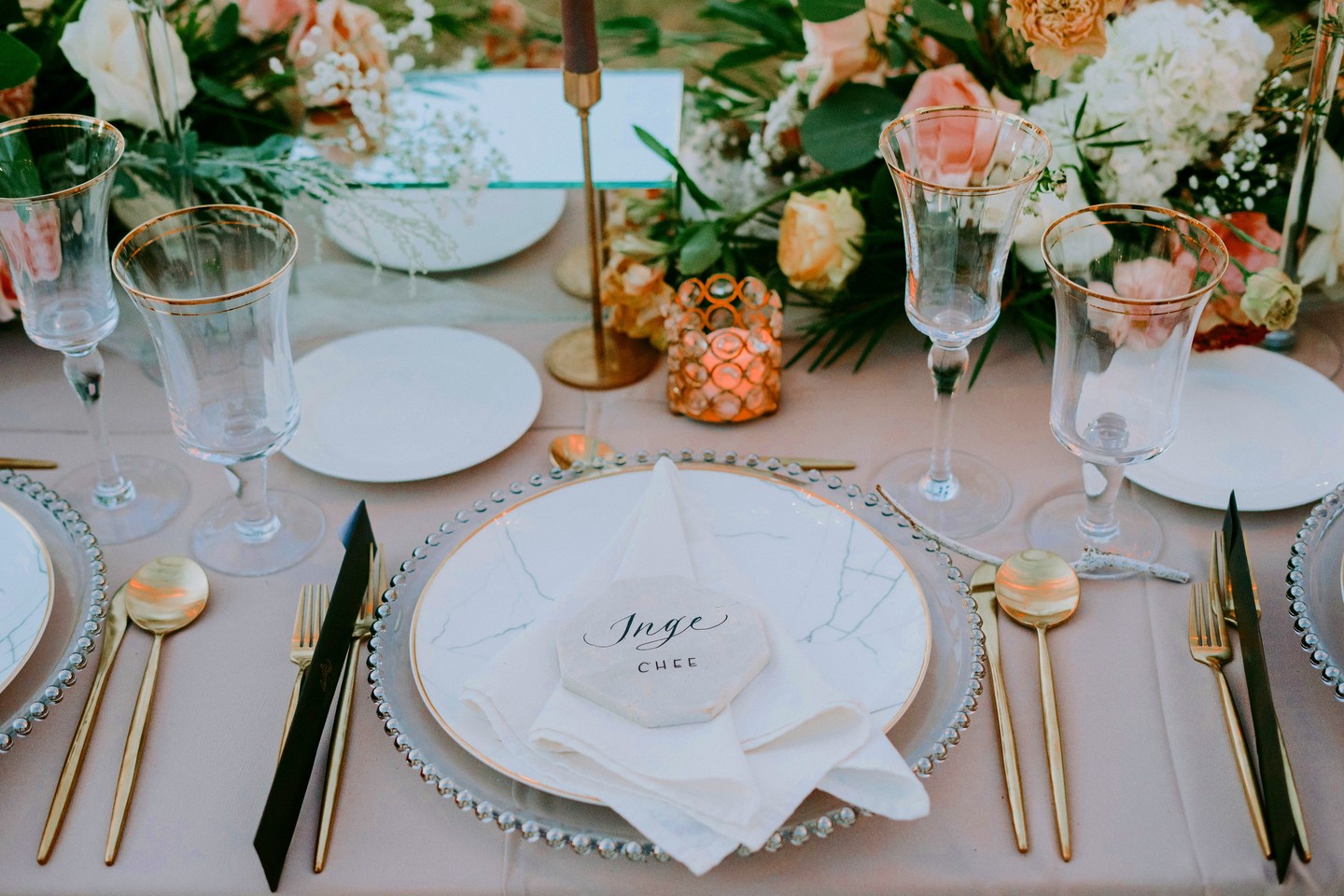 The little details matters when it comes to table setting. "Simplicity is the keynote of all true elegance" - Coco Chanel. 

#dallas #deco #deloyevents #event decor #weddingflorist #weddingflowers #dfw #dallasproposal #dallasengagement #engagement #shesaidyes #shesaidyes#dallasluxuryweddingplanner#dallasweddingrentals #dallasevents #dallasweddingvendors #dallasweddingvenues #dallasluxuryweddings #dallasbride #dallaslavishweddingdecor #dallaspartyrentals #dallascelebrityweddings #blackbrides #dallasflorist #dallasweddingvendors #dallaspartyrentals #dallaslavishweddingdecor